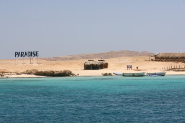 yaz plaj ve Kızıldeniz Mısır paradise Island