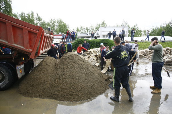 Worst flooding on record across the Balkans in Serbia