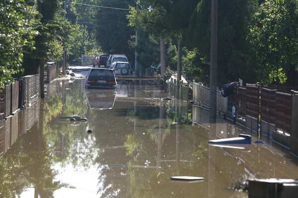 Worst flooding on record across the Balkans in Serbia