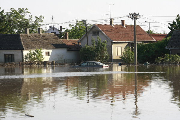 Worst flooding on record across the Balkans in Serbia