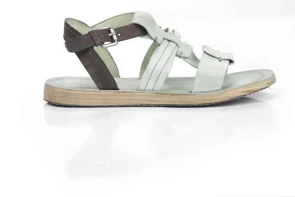 Woman Sandals isolated on the white background — Stock Photo, Image