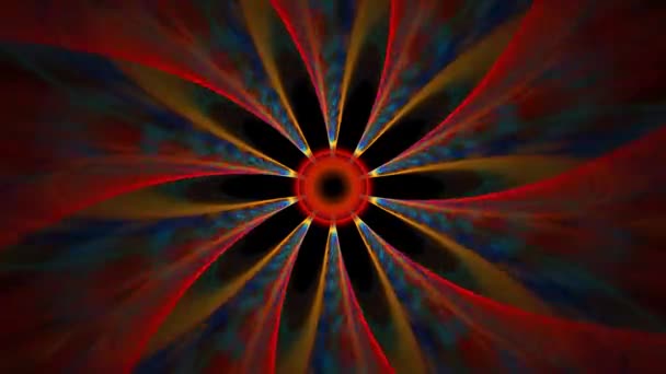 Abstrakte Bewegliche Flüssigkeit Visuelle Illusionen Bewegte Wellen Psychedelische Abstraktion Zur — Stockvideo