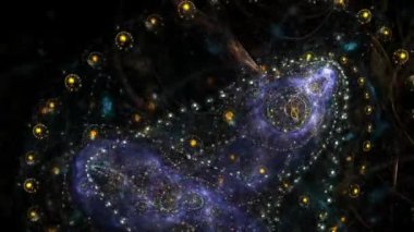 Soyut holografik gökkuşağı animasyonu. Görsel yanılsamalar, hareket eden dalgalar. 4K hareket grafiği. Moda tekstili, neon rengi, ortam grafik tasarımı, ekran koruyucu.