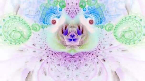 Abstraction Holographique Géométrique Multicolore Rayures Entrecroisées Tisser Motifs Fantaisie — Video