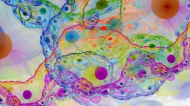 Taşıma sıvısı soyut. Görsel yanılsamalar, hareket eden dalgalar. Hipnoz için psikedelik soyutlama. Video jokeyi olmak için arka plan, VJ. Konser, gece kulübü ve arıza tasarımı için bilgisayar grafikleri