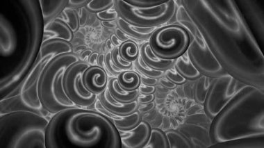 Video jokeyi VJ 'i oynamak için siyah ve beyaz arka plan. Hipnoz için psikedelik soyutlama.