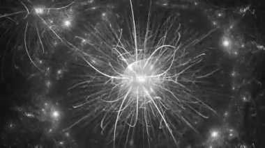 Video jokeyi VJ 'i oynamak için siyah ve beyaz arka plan. Hipnoz için psikedelik soyutlama.