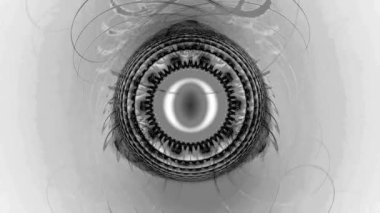 Video jokeyi VJ 'i oynamak için siyah ve beyaz arka plan. Hipnoz için psikedelik soyutlama. Konserler, gece kulüpleri ve aksaklıklar için bilgisayar grafikleri. Taşıma sıvısı soyut. Görsel yanılsamalar, hareket eden dalgalar. 