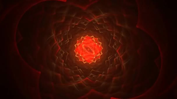 Soyut Holografik Gökkuşağı Animasyonu Görsel Yanılsamalar Hareket Eden Dalgalar Hareket — Stok video