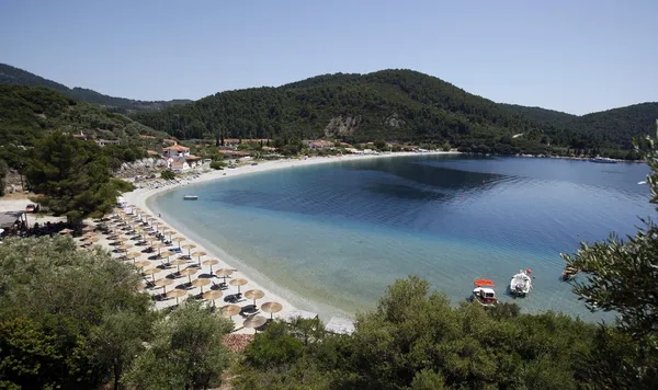 Ilha de Skopelos praia — Fotografia de Stock