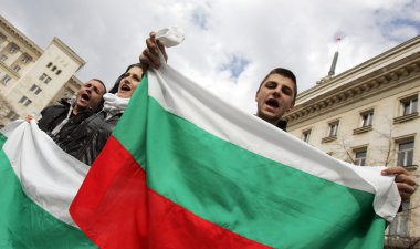 Bulgaristan hükümeti protesto