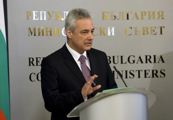 Bulgária Primeiro-Ministro interino — Fotografia de Stock