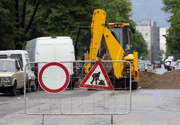 Road construction — Stock Photo, Image