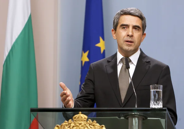 Bulgária Presidente Plevneliev — Fotografia de Stock