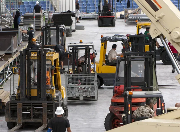 Forklift loaders — Stock Photo, Image