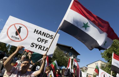 Suriye protesto