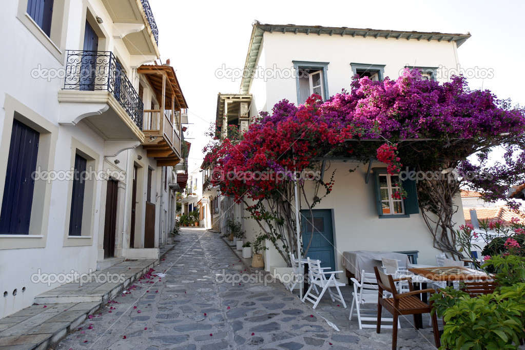 Greece Skopelos Town Sporades Islands