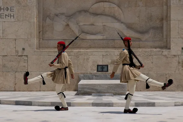 Changing of the Guard Evzones-01 Stock Photo