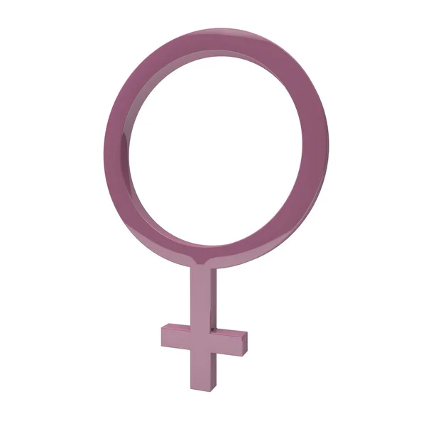 Sign of female — Stock Photo, Image