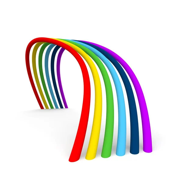 Arco iris 3D — Foto de Stock