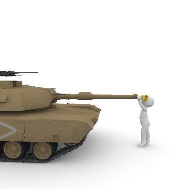 peace tank 1 clipart