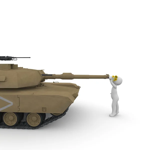 Peace tank 1 — Stock Photo, Image