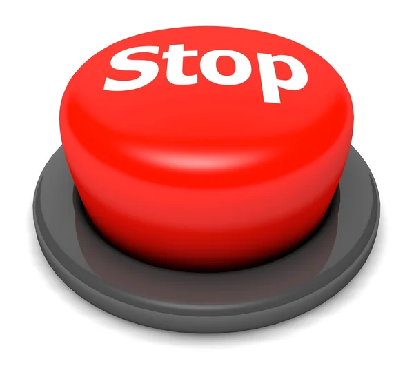 STOP-knappen — Stockfoto