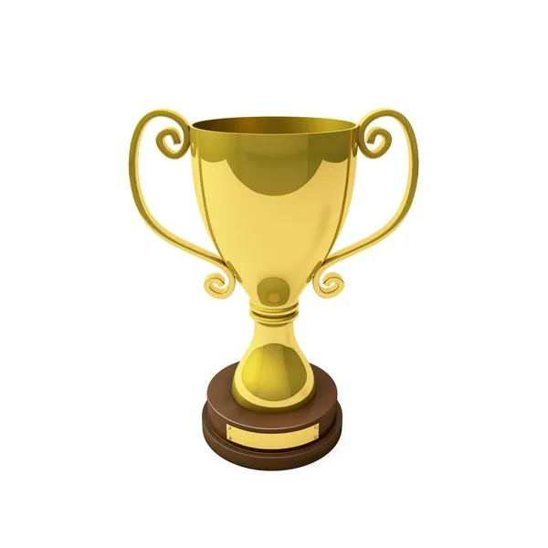 O troféu — Fotografia de Stock