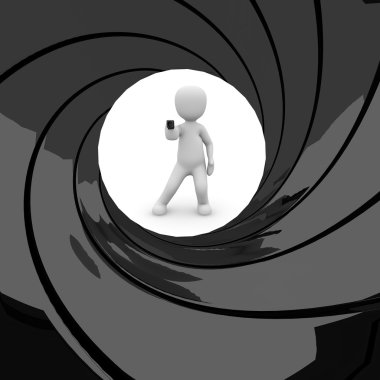 James Bond 007 clipart