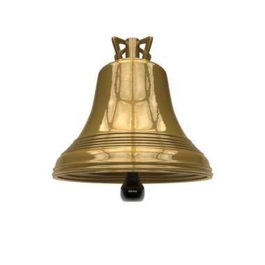 Golden bell clipart