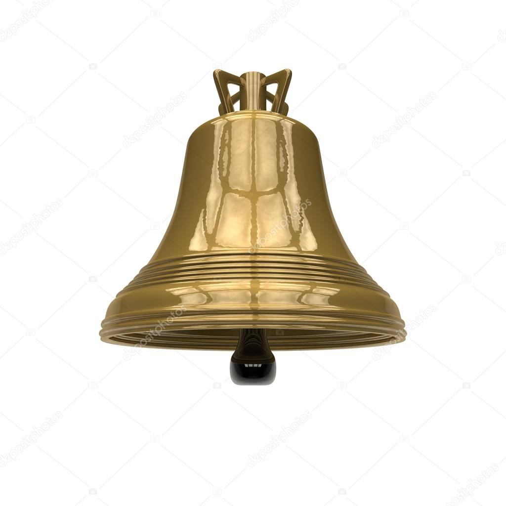 Golden bell — Stock Photo © 3DAgentur 25707649