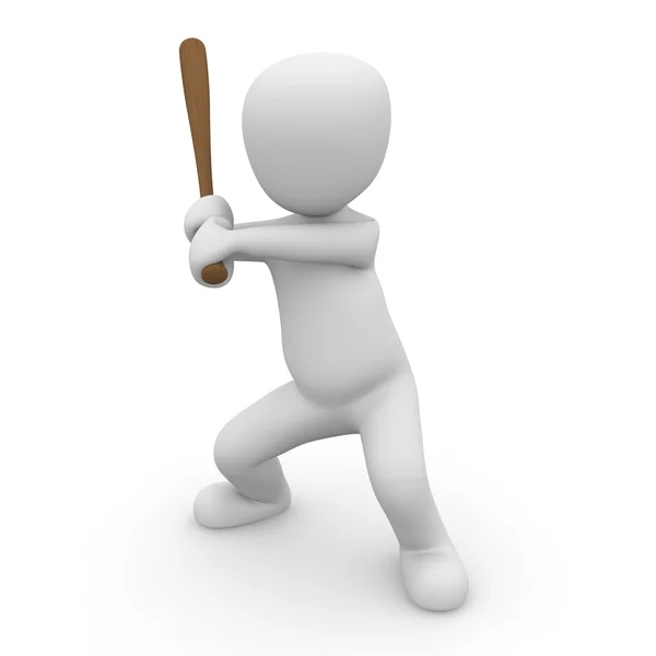 Baseball 3D — Stock Photo, Image