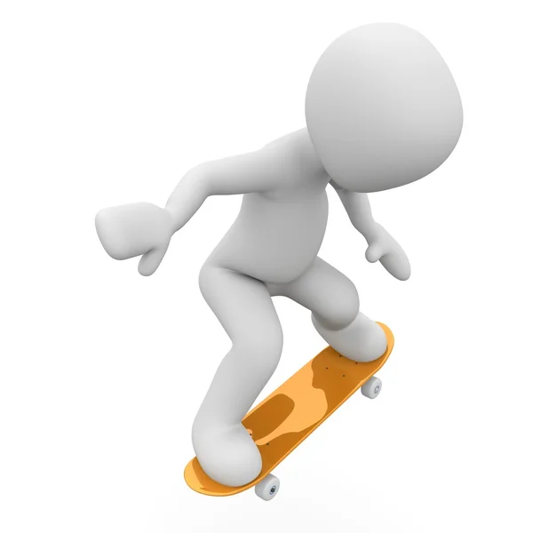 Skateboard 3D — Stock Photo, Image