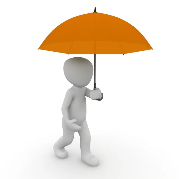 Guarda-chuva 3D — Fotografia de Stock