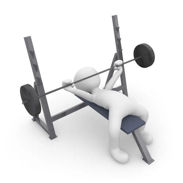 Weight bench — Stock Photo, Image