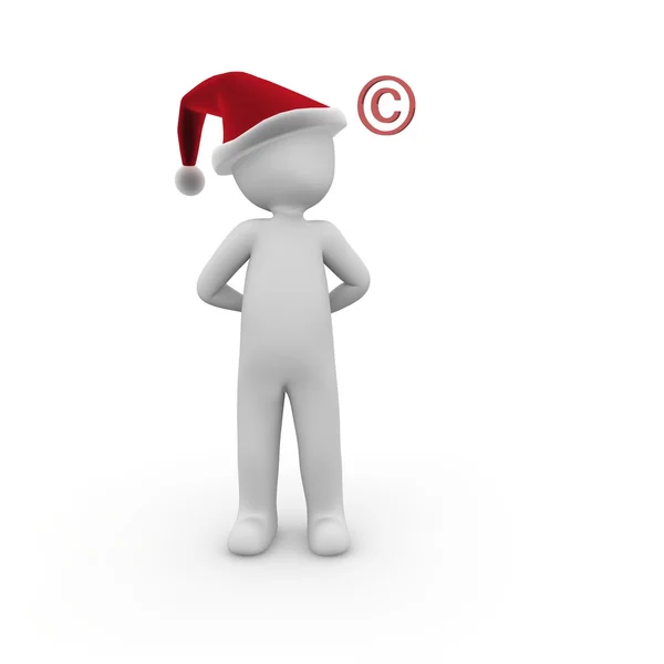 Christmas copyright — Stock Photo, Image