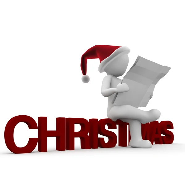 Christmas news — Stock Photo, Image