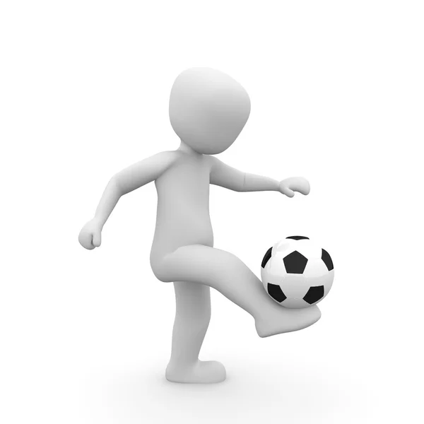 Jonglează cu mingea — Fotografie, imagine de stoc