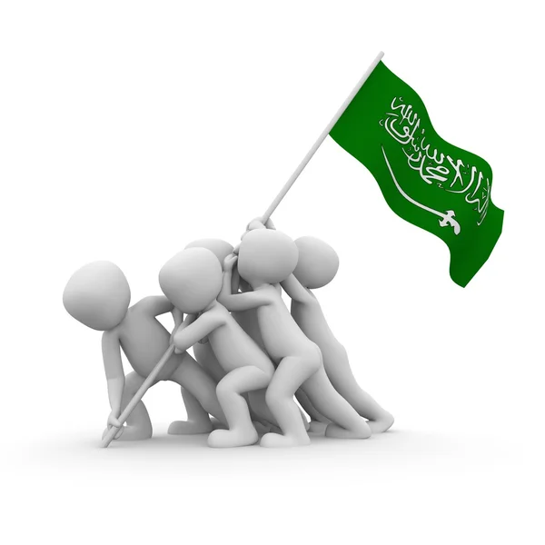 Saudi-arabien-denkmal — Stockfoto