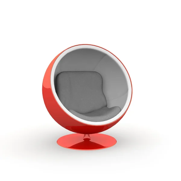 Ball seat red — Stock Photo, Image