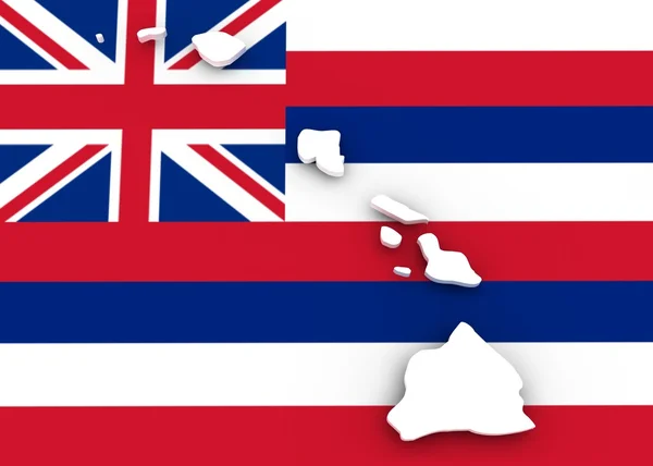Hawaii flag — Stock Photo, Image