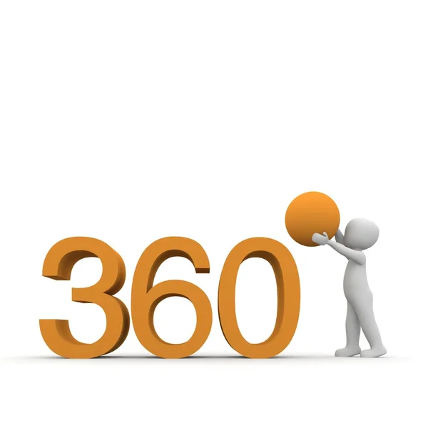 360 grader — Stockfoto