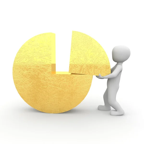 Pie chart 12 — Stock Photo, Image