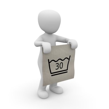 30 c hafif ve kısa spin yıkama