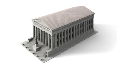 Federal Hall 3 clipart