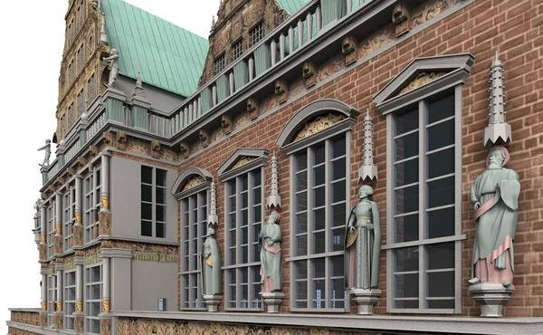Câmara Municipal de Bremen 14 — Fotografia de Stock