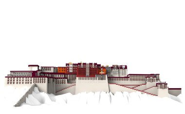 Potala palace clipart