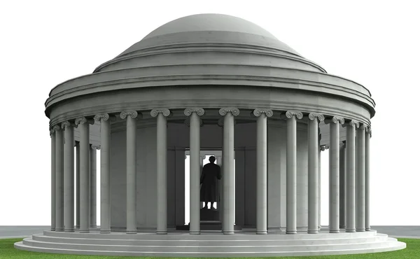 Jefferson Memorial 4 — Zdjęcie stockowe