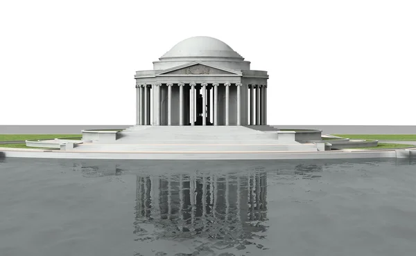 Jefferson památník 1 — Stock fotografie