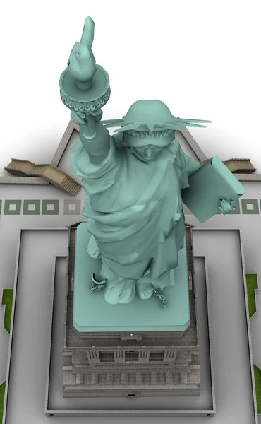 Статуя свободи 4 — стокове фото